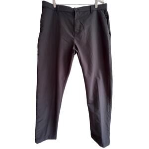 Banana Republic | 38x30 | Men's Caviar Black Tech Pants EUC
